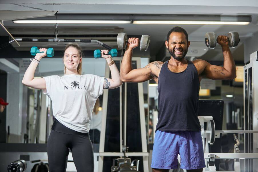 Fitness centrum v Clubclass Malta